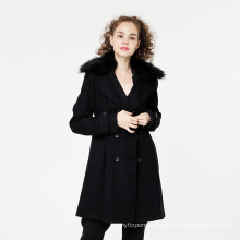 New Fashion Winter Girls Fur Collar Coat
